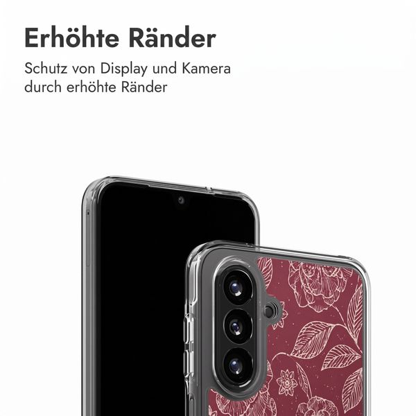 imoshion Design Hülle Samsung Galaxy A18 (4G) / A17 (4G/5G) - Deep Rose