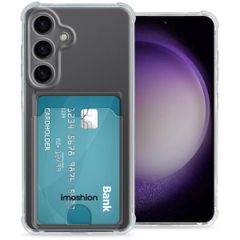 imoshion Soft Case Back Cover mit Kartenfach Samsung Galaxy S24 - Transparent