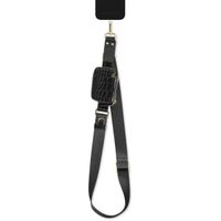 iDeal of Sweden Utility Phone Strap - Universelles Telefonband - Black Croco