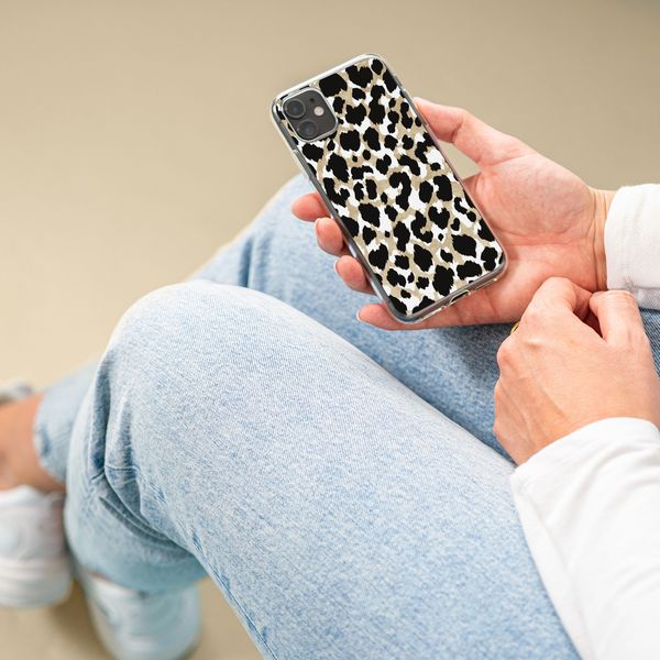 imoshion Design Hülle für das Huawei P30 Lite - Leopard / Schwarz