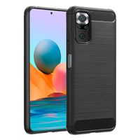 imoshion Brushed Back Cover Xiaomi Redmi Note 10 (5G) - Schwarz