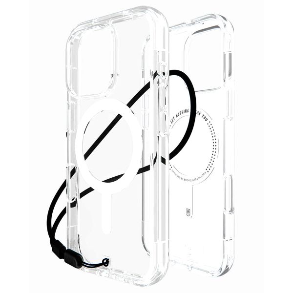 BodyGuardz Carve Back Cover MagSafe für das iPhone 16 Pro - Clear