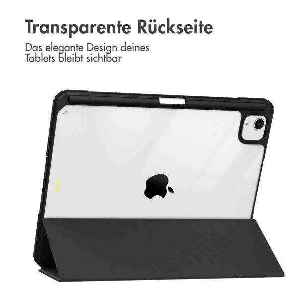 imoshion Trifold Hardcase Klapphülle für das iPad Air 13 Zoll (2025) M3 / (2024) M2 - Schwarz