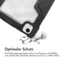 Accezz Rugged Trifold Klapphülle Apple iPad Air 11 Zoll (2025) M3 / (2024) M2 / Air 5 (2022) / Air 4 (2020) - Schwarz
