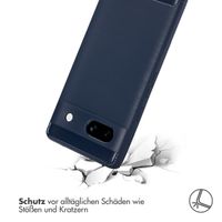 imoshion Brushed Back Cover Google Pixel 7a - Dunkelblau