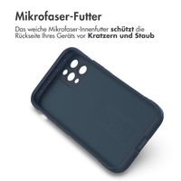 imoshion EasyGrip Back Cover für das iPhone 11 Pro - Dunkelblau