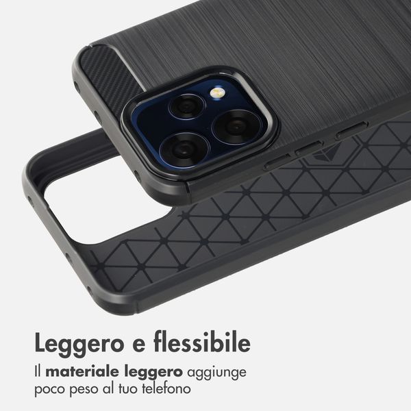 imoshion Brushed Back Cover Oppo Reno15 F (5G) - Schwarz