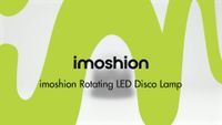 imoshion Rotierenden LED-Disko Licht - Discokugel