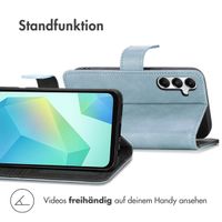 imoshion Luxuriöse Klapphülle Samsung Galaxy S24 / S25 - Hellblau