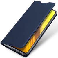 Dux Ducis Slim TPU Klapphülle für das Xiaomi Poco X3 (Pro) - Dunkelblau