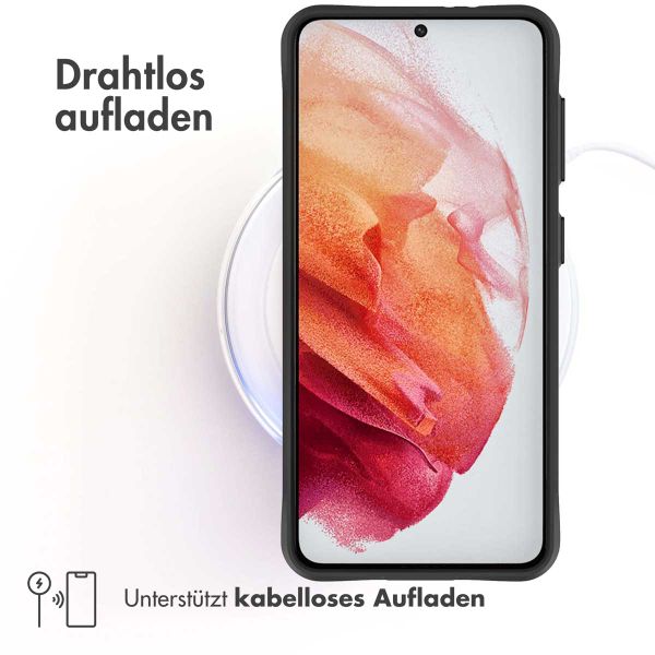 imoshion Rugged Hybrid Case Samsung Galaxy S21 - Schwarz