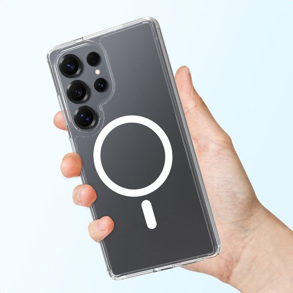 Accezz Xtreme Impact Backcover mit MagSafe Samsung Galaxy S25 Ultra - Transparent