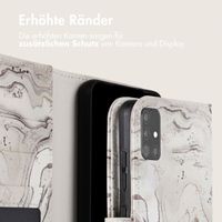 imoshion Design Klapphülle Samsung Galaxy A51 - Sandy Marble