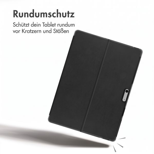 imoshion Trifold Klapphülle Microsoft Surface Pro 9 / Pro 10 / Pro 11 / Pro 12 - 13 Zoll - Schwarz