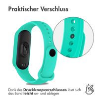 imoshion Silikon Sportarmband für Xiaomi Mi Band 5 / 6 - Mintgrün