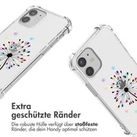 imoshion Design Hülle mit Band Apple iPhone 12 Mini - Sandstone Dandelion