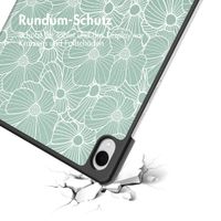 imoshion Design Trifold Klaphülle Samsung Galaxy Tab S11 - Botanica