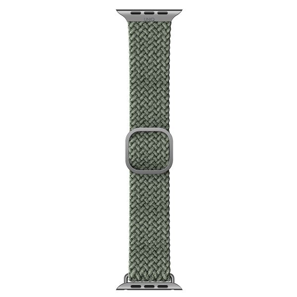 Uniq Aspen Geflochtenes Armband für das  Apple Watch Series 1 t/m 11 / SE / Ultra (44/45/46/49 mm) - Cypress Green