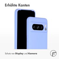 Accezz Liquid Silikoncase für das Google Pixel 8 Pro - Violett