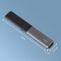 Accezz Präsentations-Klicker - Presenter mit Laserpointer - Schwarz