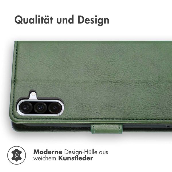 imoshion Luxuriöse Klapphülle für das Samsung Galaxy A36 - Grün