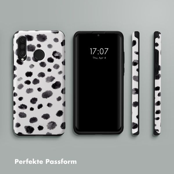 Selencia Vivid Back Cover Huawei P30 Lite - Trendy Leopard