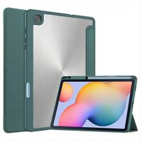 imoshion Trifold Hardcase Klapphülle Samsung Galaxy Tab S6 Lite (2020/2022/2024)  - Grün