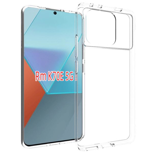 Accezz TPU Clear Cover für das Xiaomi Poco X6 Pro - Transparent