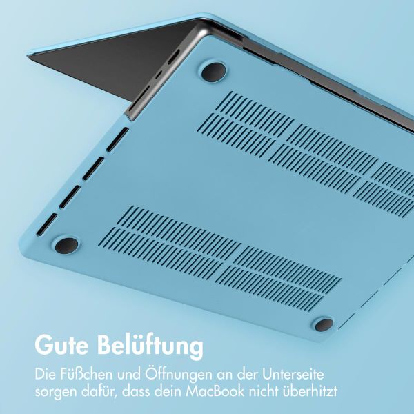 imoshion Hard Cover Apple MacBook Air 13 Zoll (2018-2020) - Soft Blue