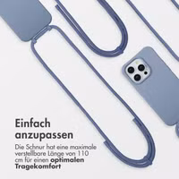 imoshion Color Backcover mit abnehmbarem Handykette und MagSafe Apple iPhone 14 Pro - Ash Blue