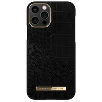 iDeal of Sweden Atelier Backcover für das Apple iPhone 12 (Pro) - Nightfall Croco