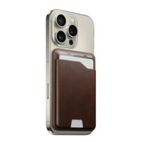 Nomad Horween Leder Mag Wallet mit Apple Find My Tracking - Rustic Brown