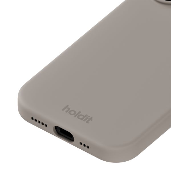 Holdit Silicone Case Apple iPhone 17 - Taupe