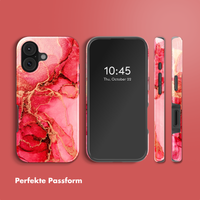 Selencia Vivid Rückabdeckung mit MagSafe Apple iPhone 17 - Rosy Marble