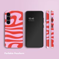 Selencia Vivid Rückabdeckung mit MagSafe Samsung Galaxy S24 - Dream Swirl Pink