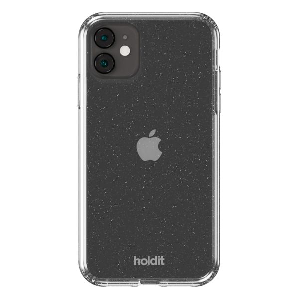 Holdit Glitzer Case Apple iPhone 11 / Xr - Weiß