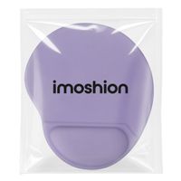 imoshion Ergonomisches Mauspad - Mauspad mit Handgelenkstütze - 30 x 25 cm - Lila