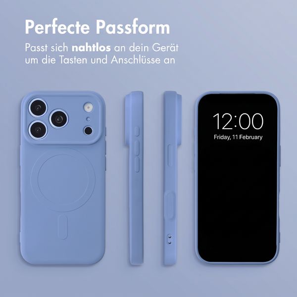 imoshion Color Back Cover mit MagSafe Apple iPhone 18 Pro / 17 Pro - Blau