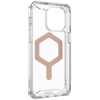 UAG Plyo Backcover MagSafe für das iPhone 15 Pro Max - Ice / Rose Gold