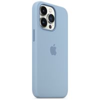 Apple Silikon-Case MagSafe für das Apple iPhone 13 Pro - Blue Fog