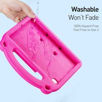 Dux Ducis Kindersichere Panda Schutzhülle mit Ständer Samsung Galaxy Tab A11 Plus / A9 Plus - Rosa