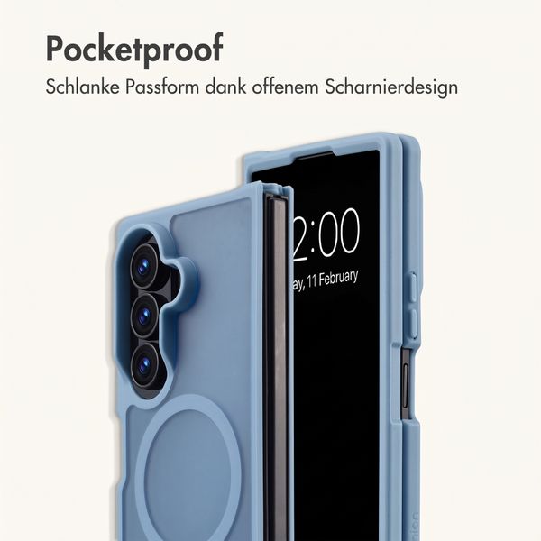 imoshion Color Guard Back Cover mit MagSafe Samsung Galaxy Z Fold 8 Ultra - Hellblau