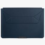 Uniq Oslo Laptop Hülle 14 Zoll - Laptop Sleeve mit faltbarem Laptopständer - Navy Blue