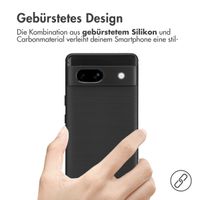imoshion Brushed Back Cover Google Pixel 7a - Schwarz
