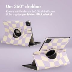 imoshion 360° drehbare Design Klapphülle Apple iPad Pro 11 (2022 / 2021 / 2020 / 2018) - Dancing Cubes
