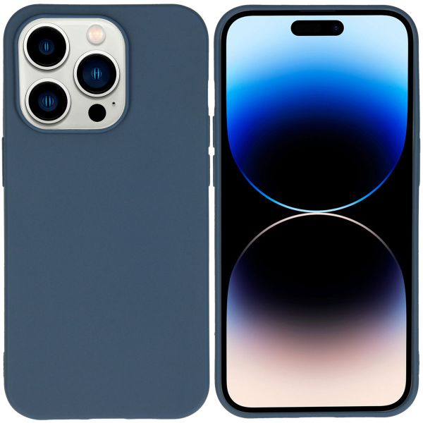 imoshion Color TPU Hülle für das iPhone 14 Pro - Dunkelblau