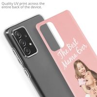 Gestalte deine eigene Clear Case Samsung Galaxy A72 - Transparent
