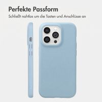 imoshion Texture Backcover Apple iPhone 14 Pro - Hellblau