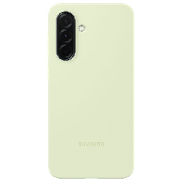 Samsung Original Silikon Cover Samsung Galaxy A36 - Light Green