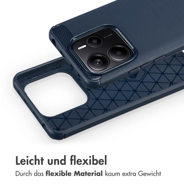 imoshion Brushed Back Cover Xiaomi Redmi Note 14 (5G) - Dunkelblau